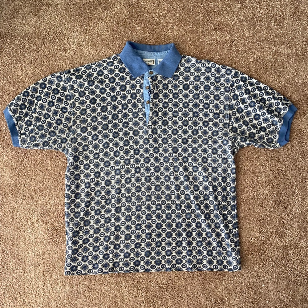 Bugle Boy Company Patterned Polo